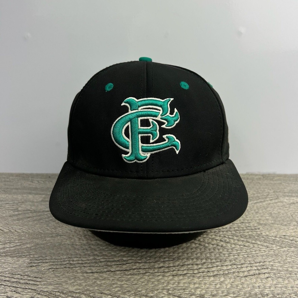 CF Falcons Hat Cap Fitted Medium Black Baseball Sports Under Armour